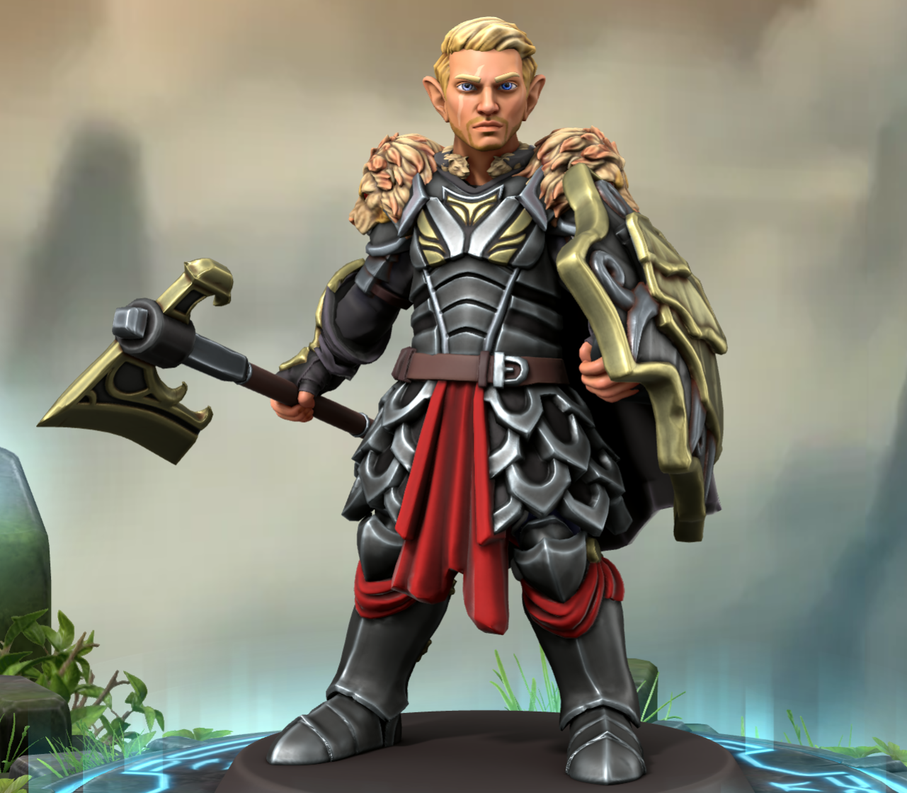 Hero Forge Model of Callahan Larona